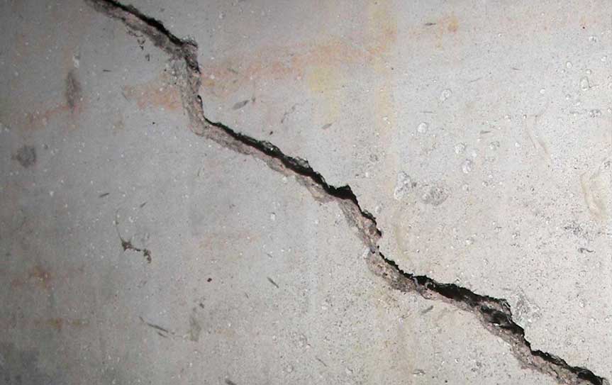 foundation repair crack
